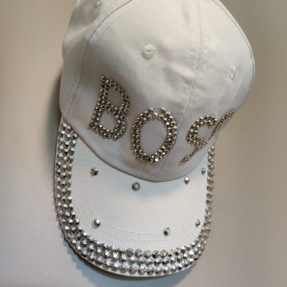 🍂 New Adjustable BOSS Jeweled Cap | Cruise Club - Picture 2 of 7